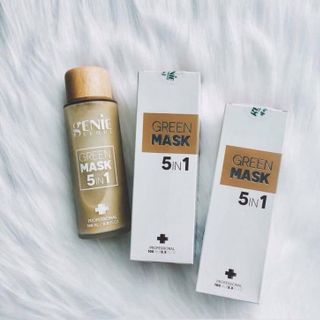 Mặt nạ tẩy tế bào chết Genie green mask 5in1