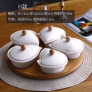 khay mứt sứ in logo quà tết 2020