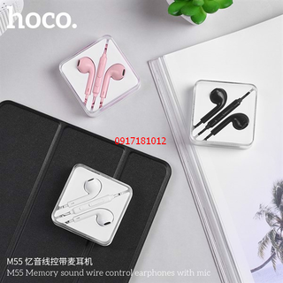 TAI NGHE NHỰA TPE JACK 3.5MM CÓ MIC HOCO M55 - DÀI 1.2M giá sỉ