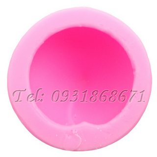 Khuôn rau câu silicon trái đào - Mã số 209A