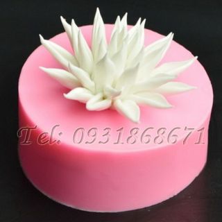 Khuôn rau câu silicon cúc cánh nhọn - Mã số 165