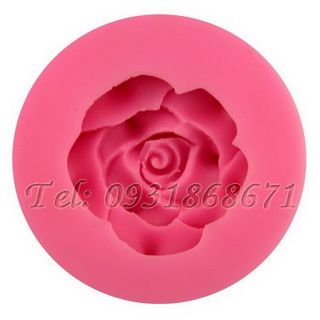 Khuôn rau câu silicon hồng cánh nhọn - Mã số 47