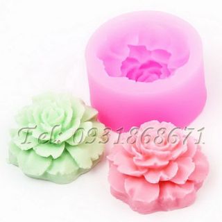 Khuôn rau câu silicon hoa cẩm chướng - Mã số 61