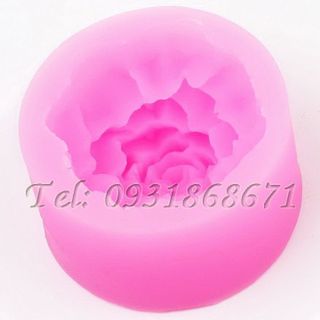 Khuôn rau câu silicon hoa cẩm chướng - Mã số 61