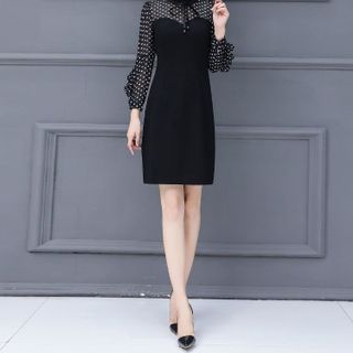 Đầm Chấm Bi Nữ Tính