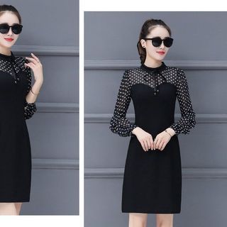 Đầm Chấm Bi Nữ Tính