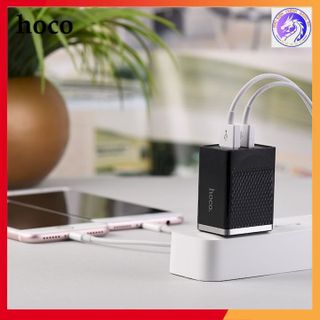 Củ sạc nhanh 2 cổng USB HOCO C43 mới - Dòng điện 12W max 2.4A giá sỉ