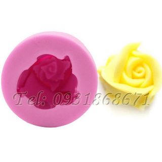 Khuôn rau câu silicon hoa hồng búp - Mã số 7