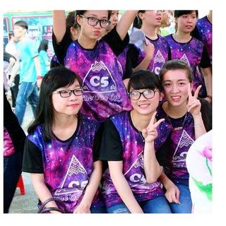 xưởng may và in áo nhóm