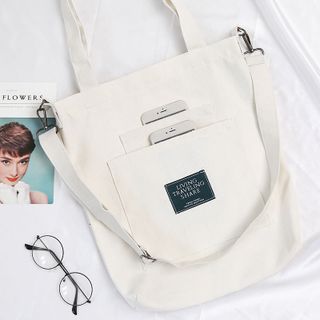 túi vải sinh viên vải tote hàn quốc