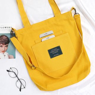 túi vải sinh viên vải tote hàn quốc