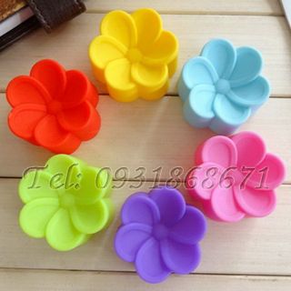 Bộ 10 khuôn silicon hoa mai - Mã số 89 - Size 5 cm