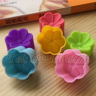 Bộ 10 khuôn silicon hoa mai - Mã số 89 - Size 5 cm