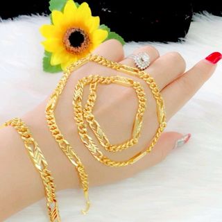 DÂY CHUYỀN NAM MẠ VÀNG 24K