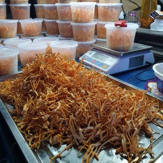 Đông Trùng Hạ Thảo khô nuôi cấy trên giá thể gạo lứt - gói 10gr