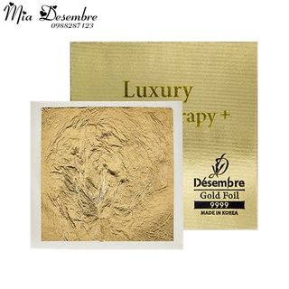 Spa Désembre Luxury Gold Therapy Liệu trình thải Corticoid bằng vàng 24K