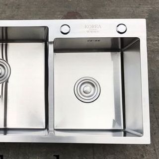 chậu rửa bát đúc 70x40 sus304 giá rẻ