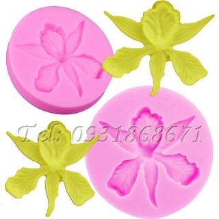 Khuôn rau câu silicon hoa lan - Mã số 213