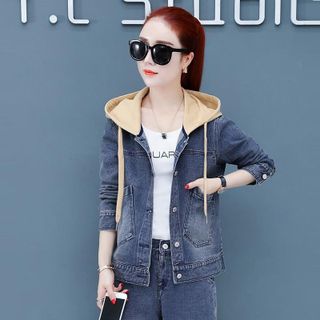 Áo Khoác Thu Đông Có Nón Đơn Giản