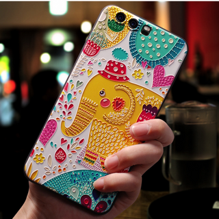 ốp điện thoại cho iphone ỐP DẺO HỌA TIẾT CHÚ VOI THẦN TÀI CHO IPHONE