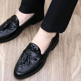 GIÀY LƯỜI NAM DIO 3D NƠ CHUÔNG DA THẬT HÀNG MỚI