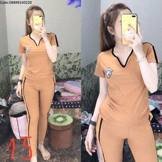 set bộ coton quần dài