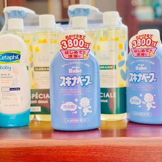 Sữa tắm trị rôm sẩy Skina Babe 500ml nội địa Nhật