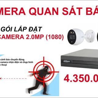 HỆ THỐNG CAMERA QUAN SÁT TÍCH HỢP KHẢ NĂNG BÁO ĐỘNG