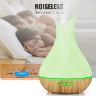 Máy khuếch tán tinh dầu bình hoa tulip 400ml