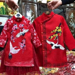 Áo cách tân nam nữ cho bé