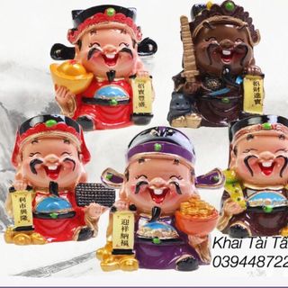 Bộ tượng 5 ông thần tài Ngũ Lộ Thần Tài