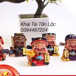Bộ tượng 5 ông thần tài Ngũ Lộ Thần Tài