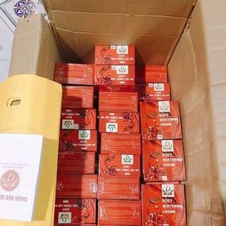 kem siêu trắng body lựu đỏ