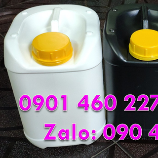 Thùng nhựa 5 lít giá bao nhiêu thùng đựng axit 5 lít thùng nhựa đựng 5 lít dung môi can hóa chất giá rẻ