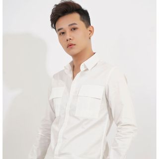 Áo sơ mi nam trắng túi hộp CELEB 9M14