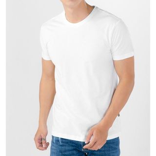 Áo thun trắng trơn cotton CELEB 9B02