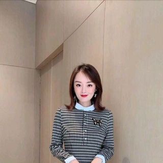 đầm thiết kế caro siêu sang