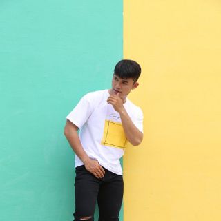 Quần jean nam đen rách gối CELEB 9J07