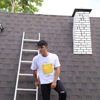 Quần jean nam đen rách gối CELEB 9J07
