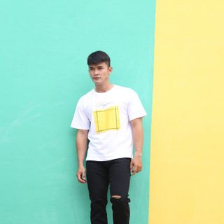 Quần jean nam đen rách gối CELEB 9J07