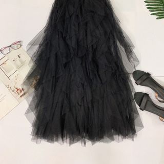 Chân váy lưới bèo nhiều lớp Chất lưới mịn đẹp nhiều lớp tạo độ phồng chuẩn đẹp luôn