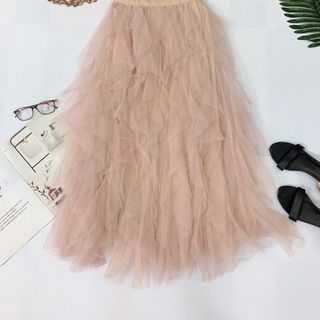Chân váy lưới bèo nhiều lớp Chất lưới mịn đẹp nhiều lớp tạo độ phồng chuẩn đẹp luôn