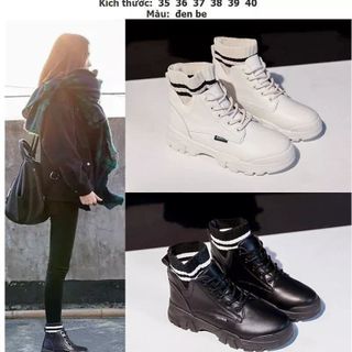Boot khủng mix len đậm chất ----