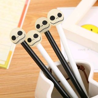 Bút Gel Hình Đầu Lâu Có Phát Quang