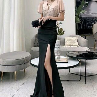 đầm dạ hội đính đá
