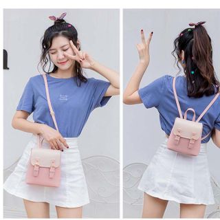 Balo mini thời trang 2 PAT hàn quốc GH2 Shalla