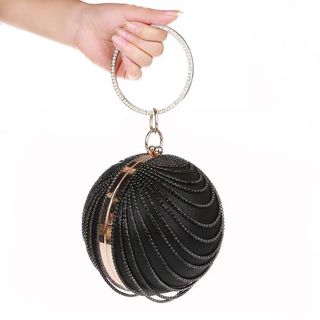 Ví tròn đá ful mặt cao cấp