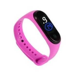 Đồng hồ thể thao unisex đèn led dây silicon chống nước tốt mẫu mới hot