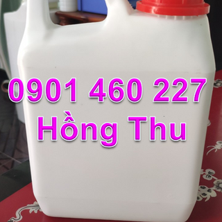 Thùng nhựa 5 lít giá bao nhiêu thùng đựng axit 5 lít thùng nhựa đựng 5 lít dung môi can hóa chất giá rẻ
