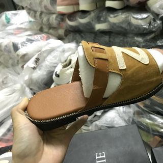 xả dép da lộn cao cấp